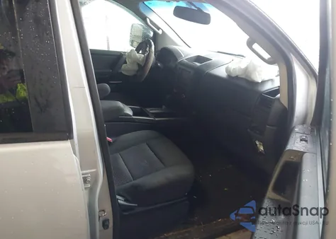 2012 Nissan Titan Sv из США, поврежденный, VIN 1N6BA0ED6CN309669